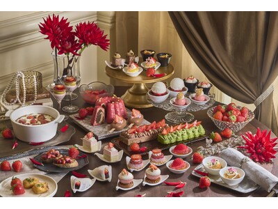 【ザ・リッツ・カールトン大阪】今年もフレッシュ苺が登場！苺とスイーツの饗宴「ストロベリーアフタヌーンティー」と「ストロベリーアフタヌーンブッフェ―サロン デュ ストロベリー―」がいよいよ開幕