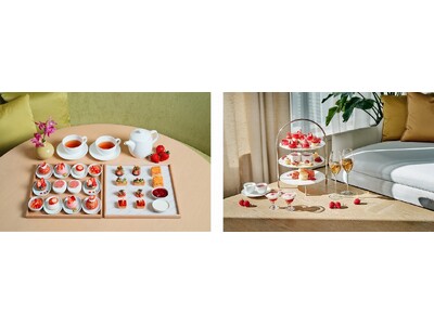 東京エディション虎ノ門と東京エディション銀座で旬の苺を堪能するストロベリーアフタヌーンティーを展開
