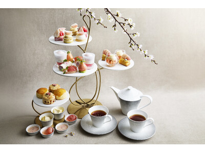 【JWマリオット・ホテル東京】アフタヌーンティーから宿泊プランまで桜をテーマにした開業後初の期間限定プロ...