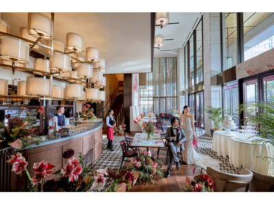 【セント レジス ホテル 大阪】ブラッスリー「REGINE」で叶えるレストランウエディングを開始。ミシュランスターシェフ飯塚 隆太氏監修の料理と洗練された空間で叶える、新しいセントレジスウエディング