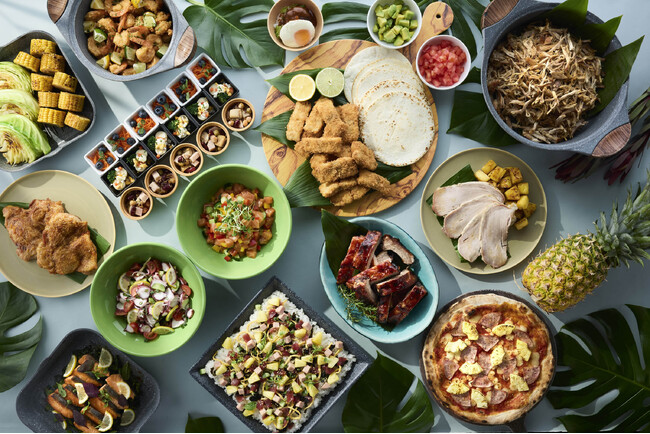 【ウェスティンホテル東京】常夏の島ハワイを感じるブッフェ「”ALOHA” Hawaiian Buffet」を開催 -「モアナサーフライダー, ウェスティン・リゾート＆スパ」の人気メニューも登場