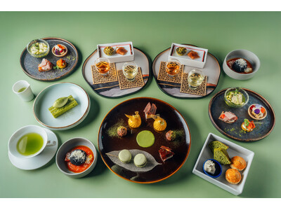 【コートヤード・バイ・マリオット福井】『福寿園×コートヤード・バイ・マリオット福井　宇治茶アフタヌーンティー』開催｜初夏限定のスペシャルアフタヌーンティーが登場