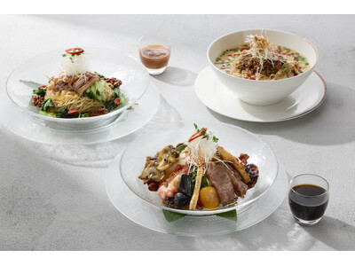 【ウェスティンホテル東京】 夏の涼と滋味を五感で味わう3種類の冷たい麺メニュー龍天門「Cold Nood...