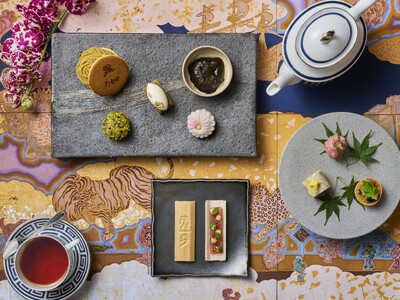 【セント レジス ホテル 大阪】和菓子に恋する秋。たねやとセントレジスが描く、実り豊かな秋の美味「セントレジスアフタヌーンティー with TANEYA」
