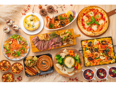 【シェラトングランドホテル広島】世界の料理が大集合！ブリッジステーキやチーズフォンデュが並ぶ10月限定「アラウンド ザ ワールド」を開催