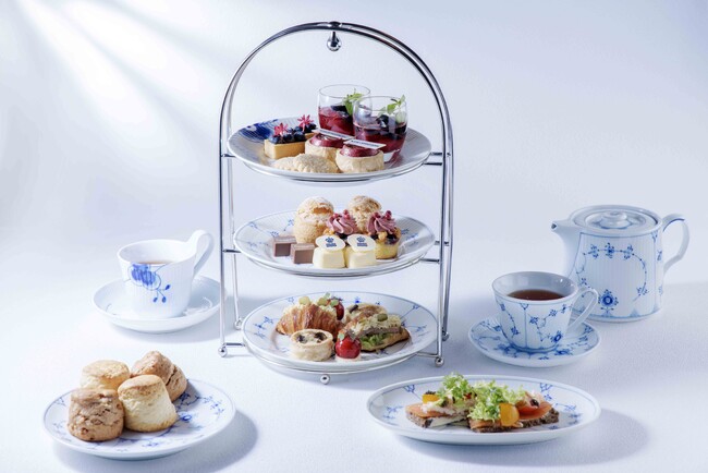 【ウェスティンホテル東京】デンマーク王室御用達「ロイヤル コペンハーゲン」と紡ぐ優美な「Royal Copenhagen Afternoon Tea」を11月4日（水）～13日（金）平日限定開催