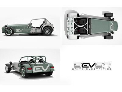 英国ケータハム、EVセブンを発表：ブランドが描く未来の電気自動車セブンのヴィジョン