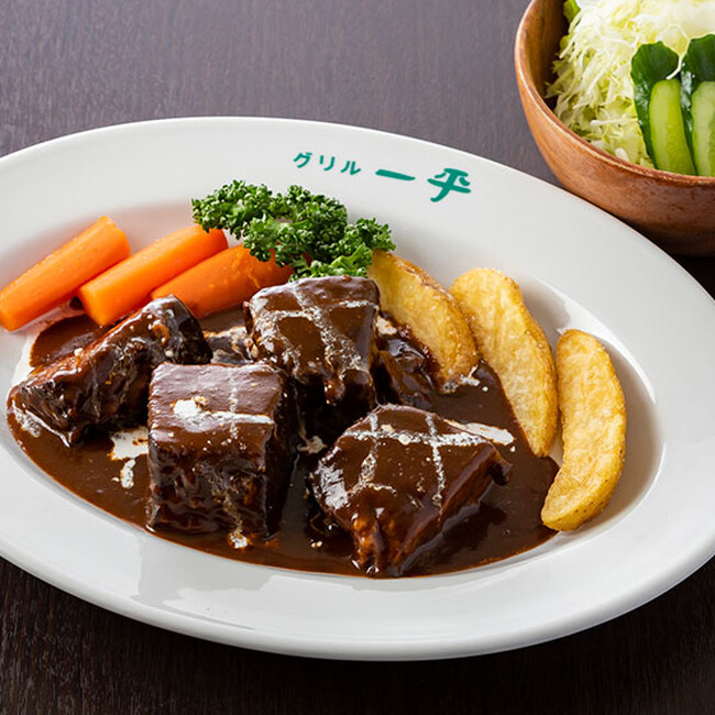 神戸・新開地で愛され続ける老舗洋食店「グリル一平」、看板メニューのビーフシチューとハンバーグを「紀ノ国屋アントレ 神戸さんちか店」にて販売開始