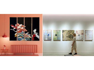 渋谷で出会う「一期一会」「ikasu」が展開する着物アップサイクルアート展