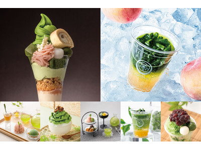 祇園辻利と茶寮都路里がお届けする、暑さを吹き飛ばす“爽快抹茶スイーツ＆ドリンク”「夏のひんやり和スイーツ...