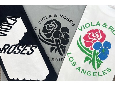 ロサンゼルスを拠点に活動する「VIOLA ＆ ROSES（ヴィオラ アンド ローゼス）」が「TANGRAM」「RUFFLOG」「BAYFLOW」とのコラボレーションコレクションをリリース