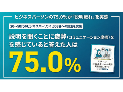【LOOV調査】「人が話した方が伝わる」は思い込みだった？ ビジネスパーソンの約8割が“説明疲れ”！ “...