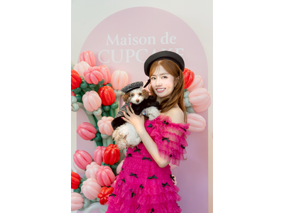 安西ひろこプロデュースのペットブランド「Maison de CUPCAKE」が、ブランド初のPOPUP SHOPを東京・Rand青山にて開催