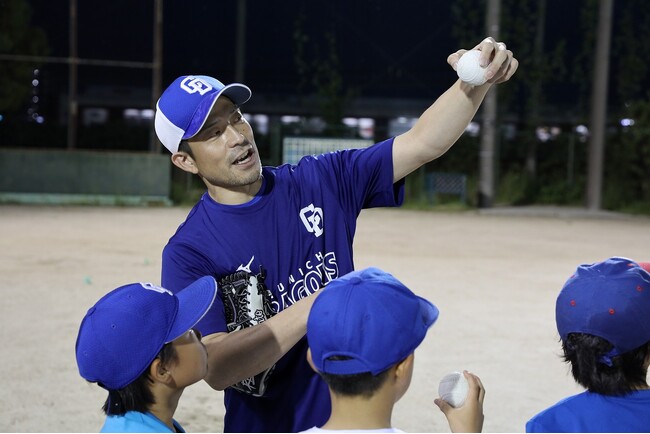 元プロ野球選手・湊川誠隆氏による野球塾を津市で開催