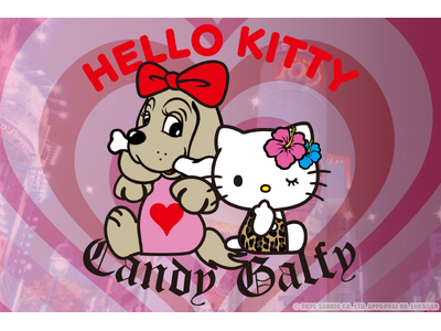 ク・ラッチが展開するストリートブランド「GALFY」のギャルライン『CANDY GALFY(キャンディーガルフィー)』とサンリオの人気キャラクター『ハローキティ』とのコラボレーションコレクションを発売
