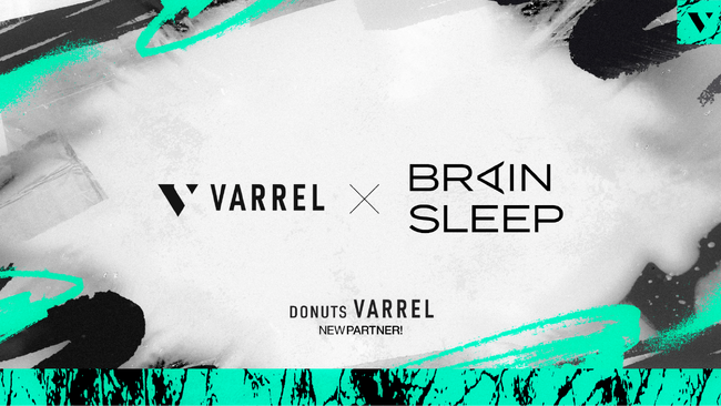 プロeスポーツチーム「DONUTS VARREL」株式会社ブレインスリープとのスポンサー契約を締結