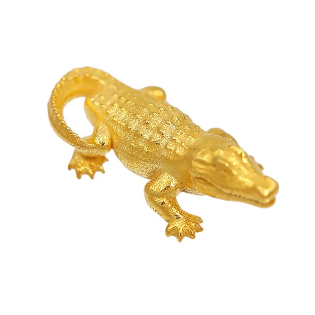 【金価格高騰中】純金ブランド「JUNGOLD」より新作 ― 指先サイズの「純金のワニ」登場。金運・守護・飛躍を象徴する、縁起の良いアニマルモチーフ