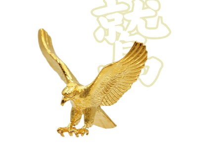 【新商品】天空を翔ける黄金の翼──純金ブランド「JUNGOLD」から「純金の鷲」登場。