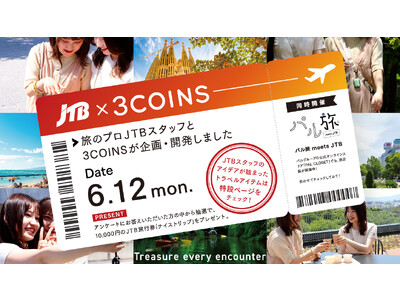 【3COINS】JTBとコラボレーションしたトラベルグッズを6月12日（月）より販売開始