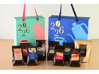 コーヒー豆挽き売り業態「UCCカフェメルカード」、「カフェノバール」にて5種類の『珈琲福袋2026』が登場！11月14日に店頭予約を開始