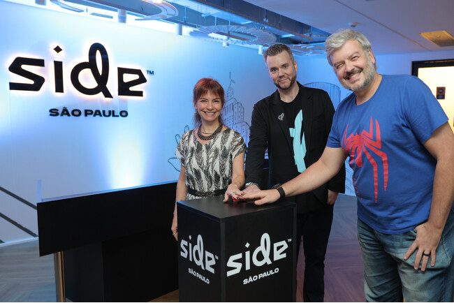 プレスリリース「Sideがサンパウロに新スタジオを開設、ブラジルで事業を拡大」のイメージ画像