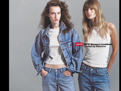 Levi’s(R) l Shinzone、第2弾となるエクスクルーシヴプロダクトを発売。「Re-edit 90’s」をテーマに新たなデニムスタイルを提案。8月28日より発売開始。