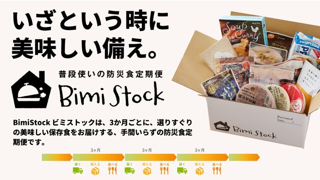 阪神淡路大震災から28年-【最新進化系】普段使いの防災食定期便『BimiStockビミストック』で変わる［どうする我が家の防災］｜全国の美味しい保存食を定期配送。無理なく楽しく続けるローリングストック