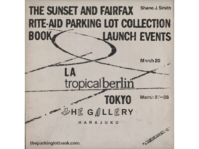 tHE GALLERY HARAJUKUにて、3月27日(金)、28日(土)SHANE SMITHによるローンチイベントを開催。