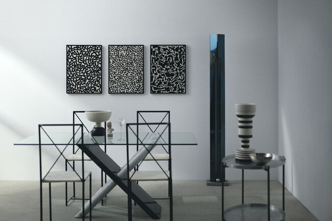 「Between black & white」― Kobayashi Ikki×fujie textile Exhibition ―
