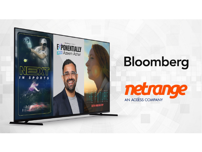 NetRange、ブルームバーグ・テレビジョンを「NetRange Smart TV Portal」に搭載