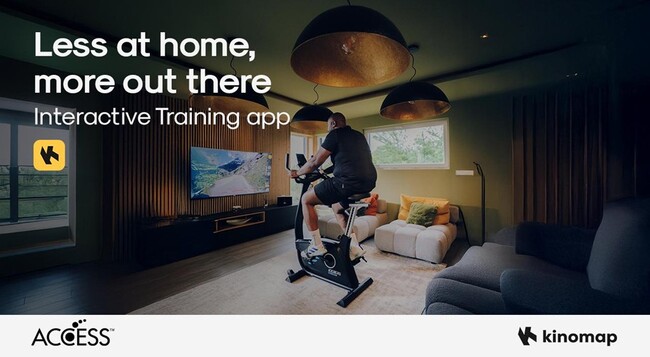 ACCESS Europe��Kinomap���p�[�g�i�[�V�b�v������A���E���̃X�}�[�g�e���r�v���b�g�t�H�[�������ɖv�����̂���t�B�b�g�l�X�̌����