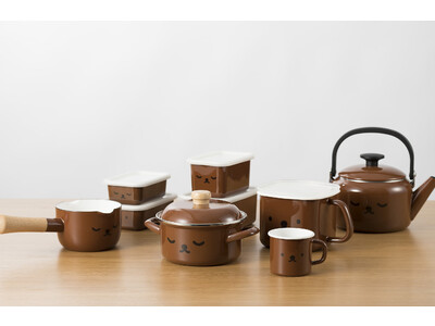 世界で愛されるミッフィーのホーロー・キッチンウェア　ミッフィーフェイスシリーズに「くまのボリス」が登場！