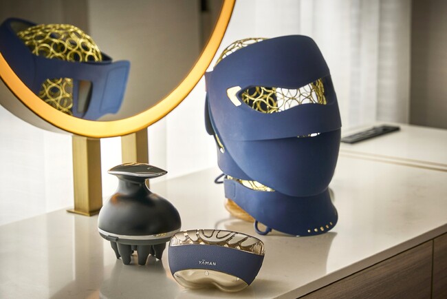 美しさを磨く、極上のステイ。「ヤーマン」の厳選美容機器3点を全スイートルームに導入。国内初アイテムも体験可能。
