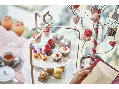 苺を堪能できる大人気のアフタヌーンティーが今年も登場！「ストロベリー＆チョコレート アフタヌーンティー」...