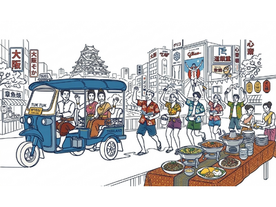 タイの旧正月を祝う「ソンクラーン・スペシャル ディナービュッフェ 」を開催