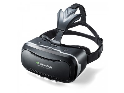VRゴーグルを装着したままスマホを操作できるコントローラー付き3D VRゴーグルを12月18日発売