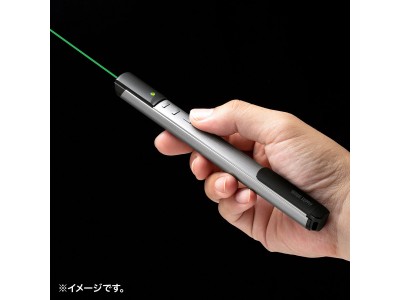 約70時間連続照射できるグリーンレーザーパワーポインターを発売。