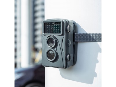 暗闇でも撮影できる、配線いらずで手軽な小型セキュリティカメラを発売。
