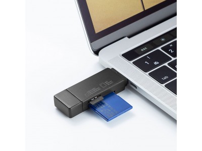 USB Type-CコネクタのmicroSDカードリーダー2種を発売。