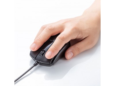USB Type-Cコネクタを搭載し、パソコンやタブレットで使用できる有線ブルーLEDマウスを発売。