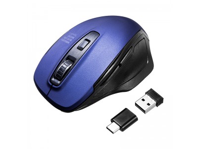 2台のパソコンをボタン一つで切り替えて操作できるワイヤレスマウスを12月20日発売