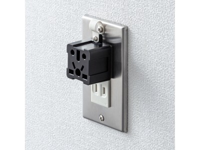 海外7種類のプラグ形状を日本で使用できる形状へ変換する電源プラグ変換アダプタと専用盗難防止ケーブルを発売。