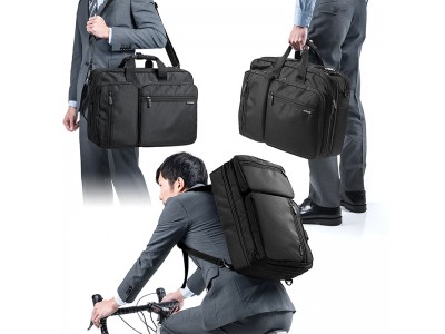リピーター様続出のベストセラー3WAYビジネスバッグに大容量版を1月27日追加発売