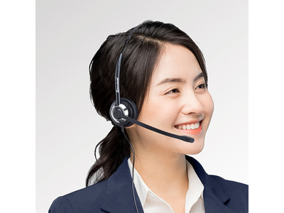 ビジネスフォンにRJ-9接続で使えるコールセンターに最適なヘッドセットを2月25日発売