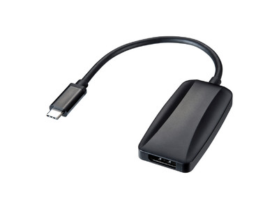 DisplayPort ALTモード対応のType-CポートからDisplayPort入力のディスプレイに出力するための変換アダプタを発売