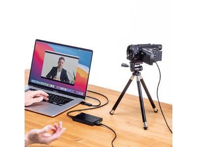 ビデオカメラやデジカメをWEBカメラとして使用できるHDMIキャプチャーアダプタを発売