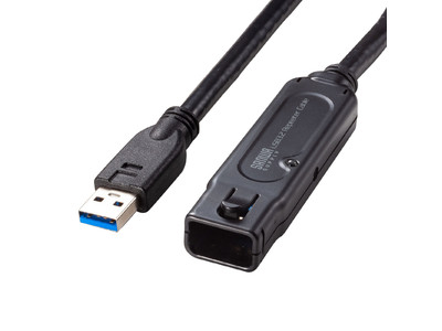 抜け止め防止ロック機構付き、USB3.2信号を延長できるアクティブリピーターケーブルを発売