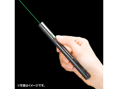 照射サイズを最大4倍まで調整できるエメラルドグリーンレーザーポインターを発売