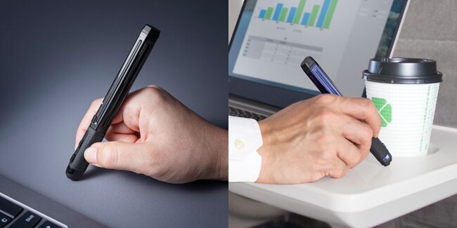 ペンを持つように操作できるペン型マウスを4月30日に発売