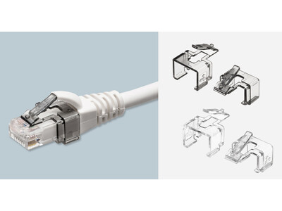 RJ-45プラグの折れてしまったツメを復元する後付け用ラッチを発売